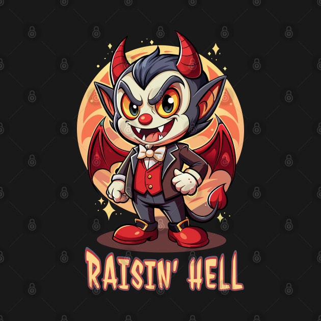 Raisin' hell by onemoremask