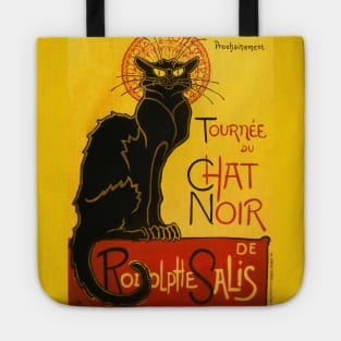 Le Chat Noir The Black Cat Art Nouveau Vintage Tote