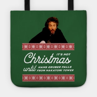 It's not Christmas until Hans Gruber falls from Nakatomi tower Tote