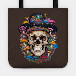 shroomy skull IV Tote