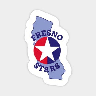 Defunct Fresno Stars WBA Basketball 1978 Magnet