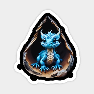 Blue Dragon Magnet