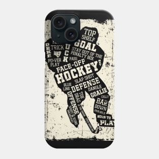 Play Hockey Canvas Phone Case