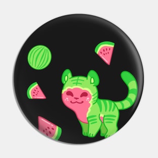 Watermelon Tiger Pin