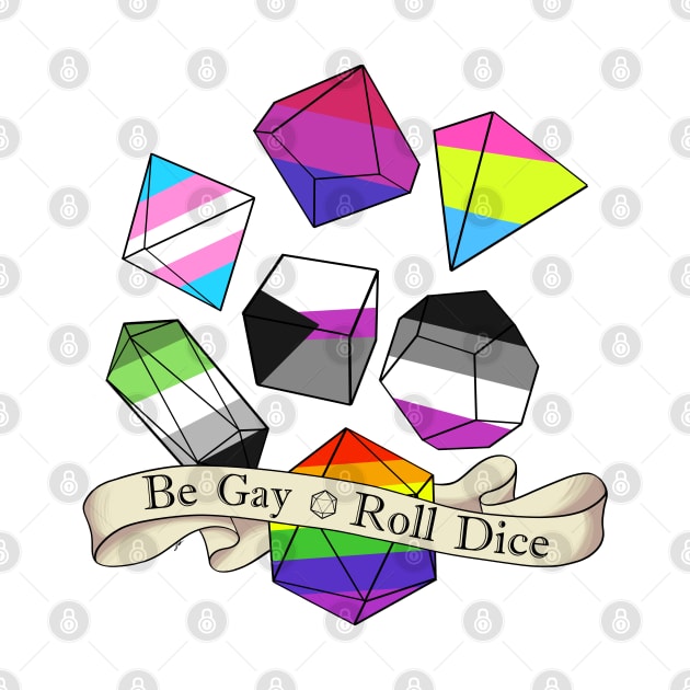 Dnd Dice for All! by Beansprout Doodles