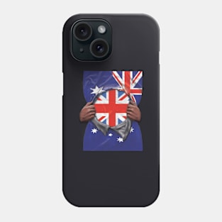 Australian Flag Australian Flag Ripped - Gift for British From Australian Phone Case