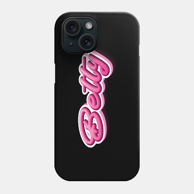 Betty Phone Case by ProjectX23