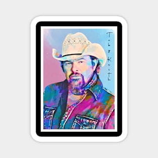 Poster Art Toby Keith Magnet