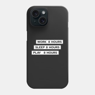 They Live - Work Sleep Play Phone Case