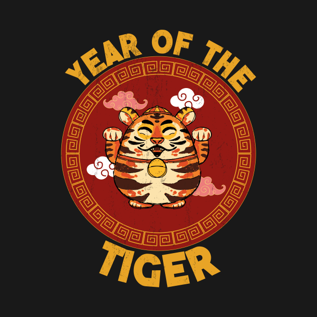 Chinese Zodiac Lunar Year of the Tiger by JohnRelo