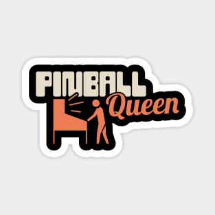 Arcade Pinball Queen Magnet