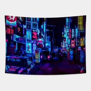 Blade Runner Nights Tapestry