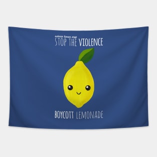 Cute Enough To Eat: Activist Lemon Tapestry