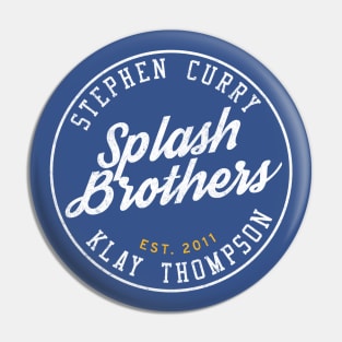 Splash Brothers Est. 2011 - vintage logo Pin