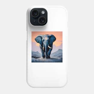 African Elephant Phone Case