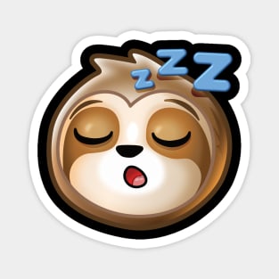 Sloth Sleeping Napping kawaii cute Magnet