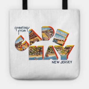 Greetings from Cape May New Jersey Tote