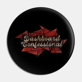 Dashboard Confessional - Red Diamond Pin