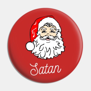 Satanic Santa Pin