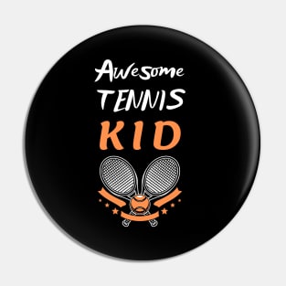 US Open Tennis Kid Racket and Ball Pin