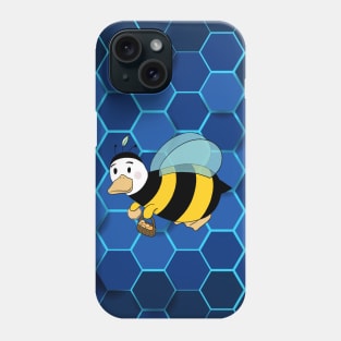 Bee  Doo Doo duck BLue Phone Case