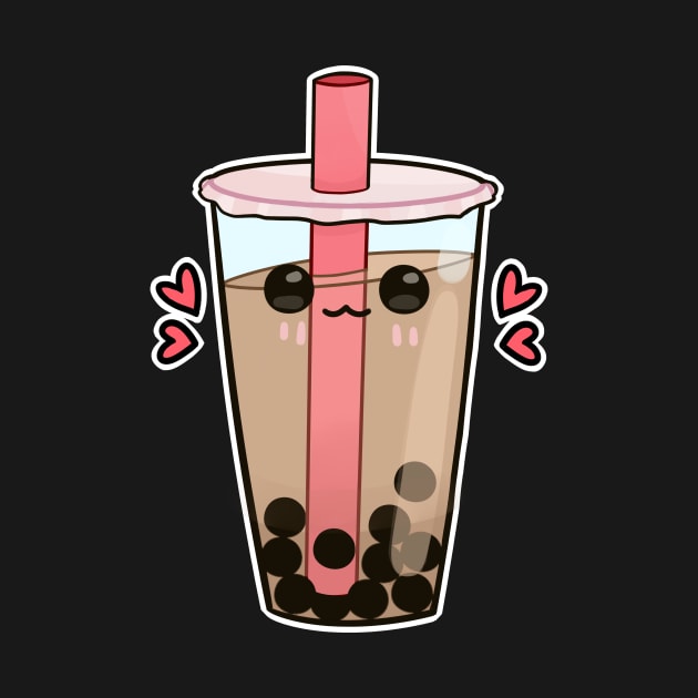 Kawaii bubble tea by nekomachines