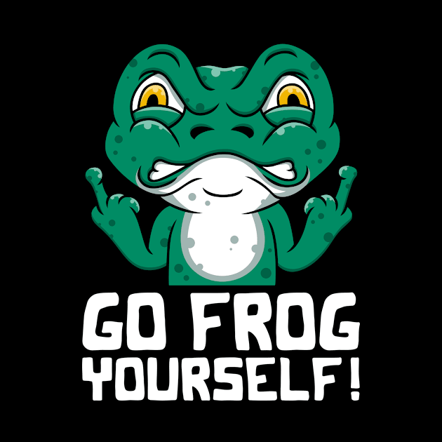 Funny Frog Go Frog Yourself! Gift by Alex21