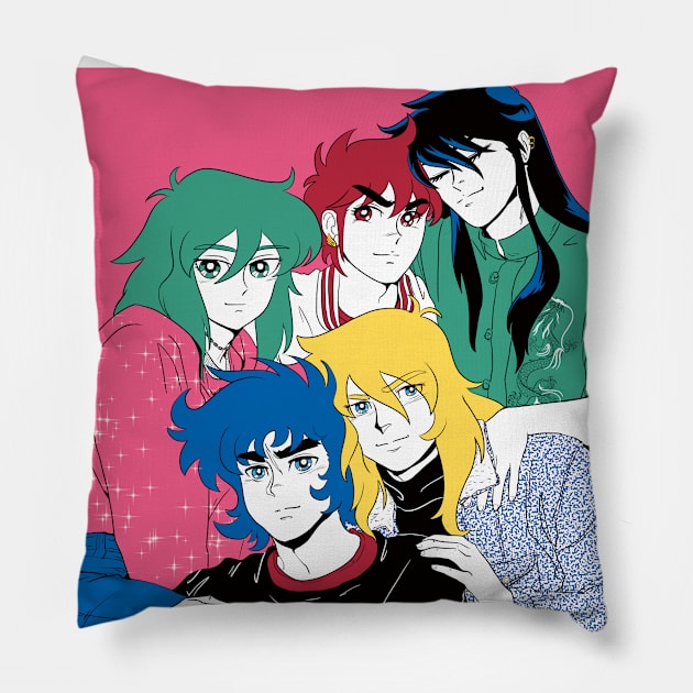 Saint Seiya Pillow by tallesrodrigues