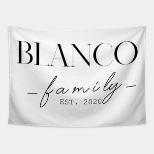 Blanco Family EST. 2020, Surname, Blanco Tapestry