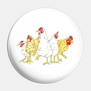 Hen Party Pin