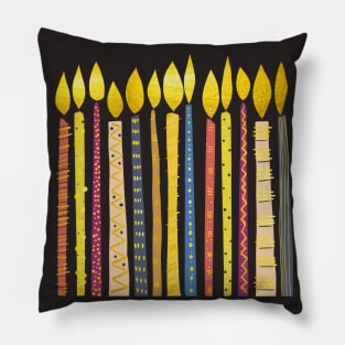 Candles Pillow