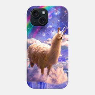 Rainbow Llama Unicorn - Llamacorn Phone Case