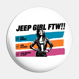 Jeep girl FTW! Pin