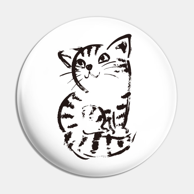 Cat Pin by sanogawa