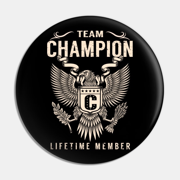 CHAMPION Pin by Cherlyn