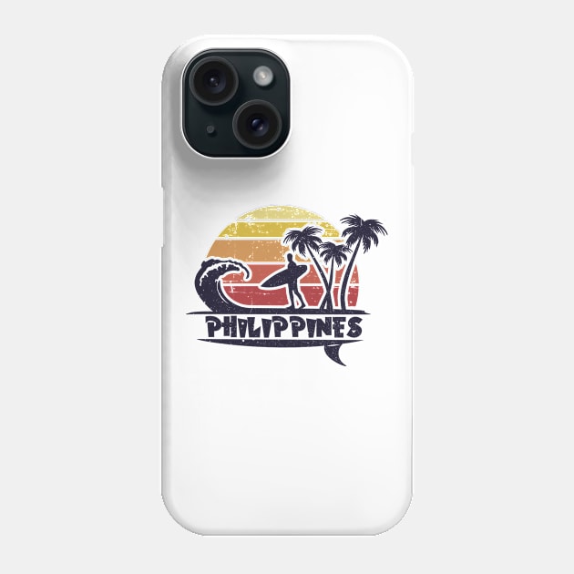 Philippines surf beach. Perfect present for mom mother dad father friend him or her Phone Case by SerenityByAlex