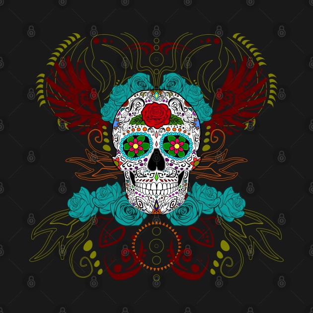 Calavera Sugar Skull by RongWay