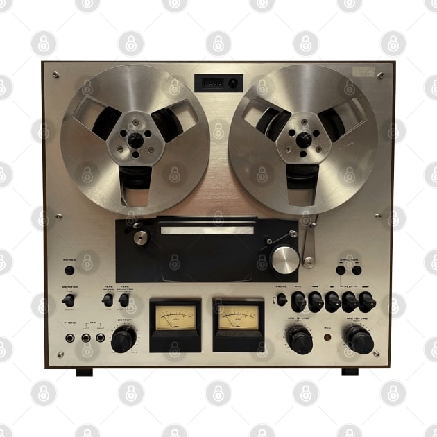 Reel Tape Recorder. Retro, Vintage, Audio, Music by Vladimir Zevenckih