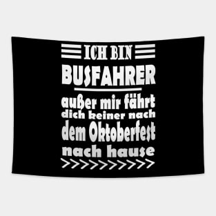 Busfahrer Bus Arbeit Spruch Leidenschaft Tapestry