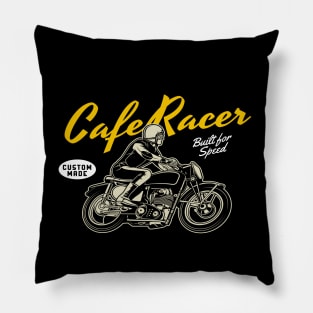 Cafe Racer Motorrad Old school Bike gift Pillow