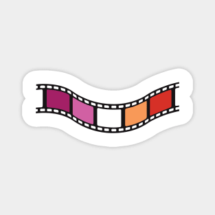 Film Strip - Lesbian Pride Magnet