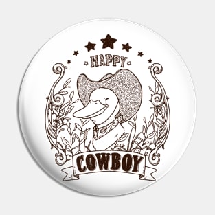 Happy Cowboy -classic ver- Pin