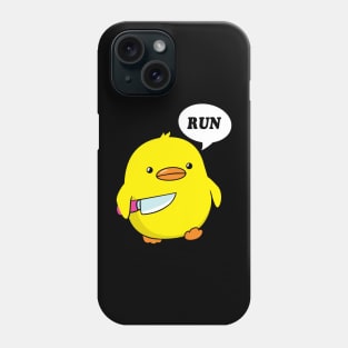 Duck With Knife Phone Case