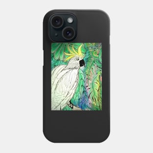 TROPICAL COLOUR COCKATOO Phone Case