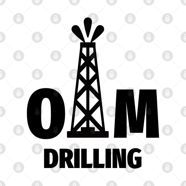 Oil & Gas Offshore Drilling Rig Driller OIM by Felipe G Studio