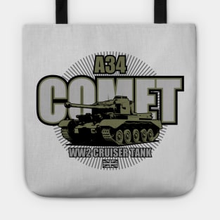 A34 Comet Tank (Small logo) Tote