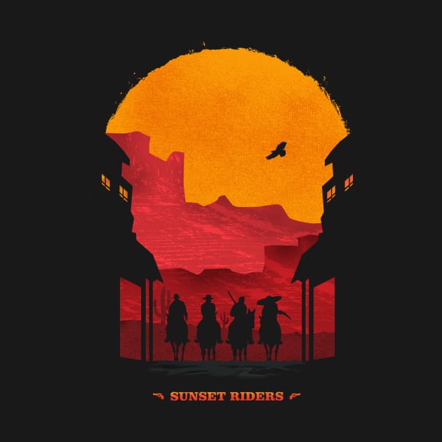 Sunset Riders by mateusquandt