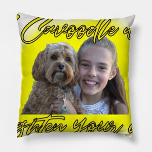 A Cavoodle Will Brighten Your Day Pillow