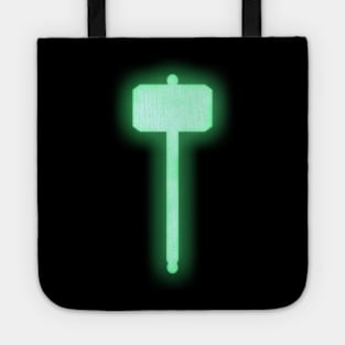 Spiritual Weapon (Green Hammer) Tote