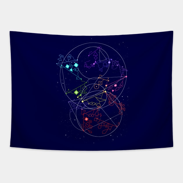 SheRa Constellations Tapestry by Silentrebel